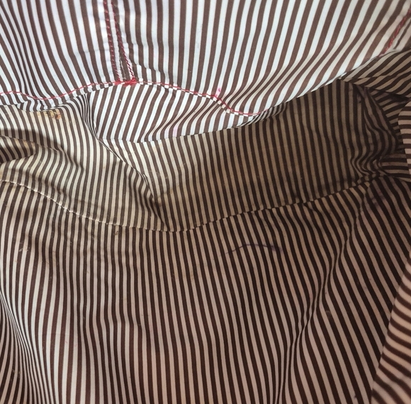 Nine West Pink and Cream Tote Bag with Dual Handles - Picture 9 of 14